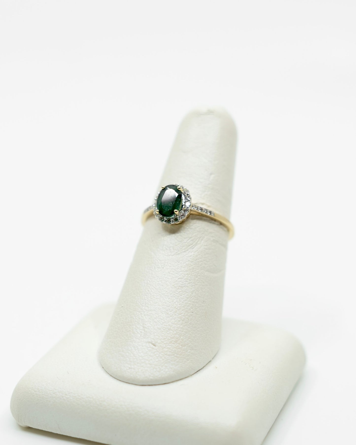 Emerald & Diamond Ring