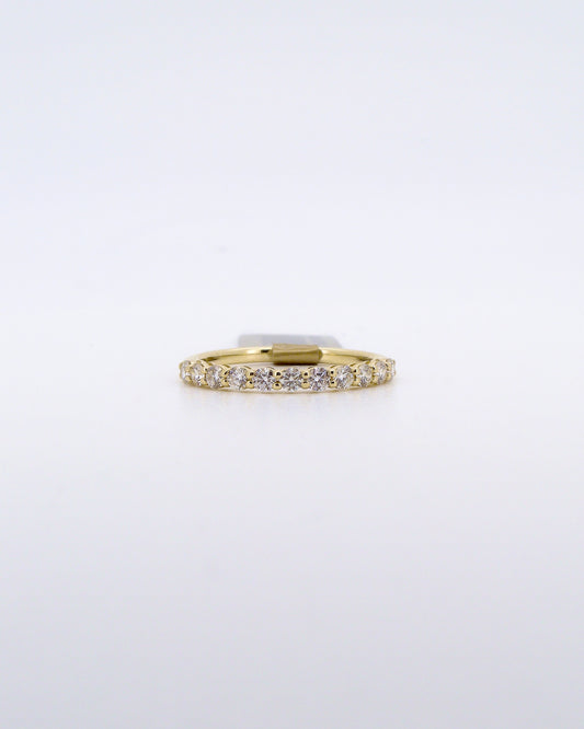 Classic Diamond Wedding Band