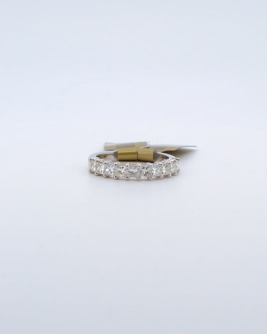 1.00 Carat Princess Cut Diamond Band