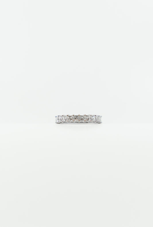 Princess Cut Diamond Band