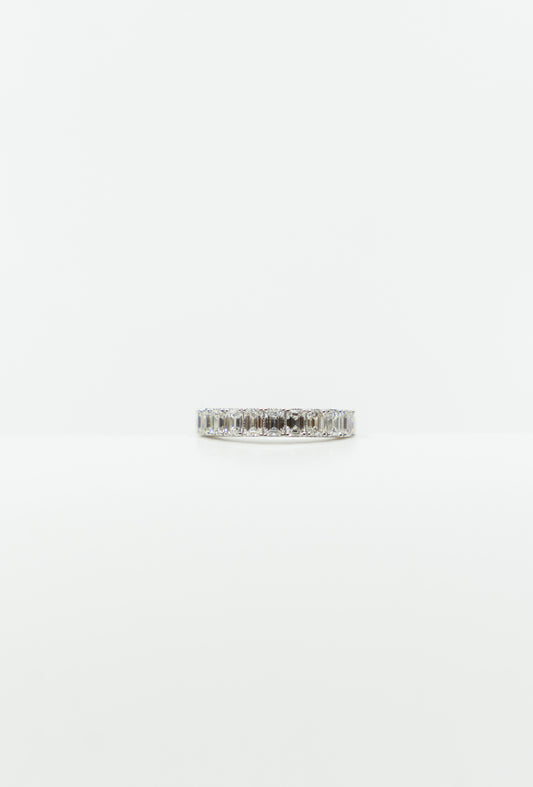 Emerald Cut Diamond Band