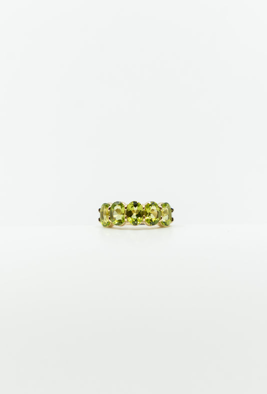 Five-Stone Peridot Band